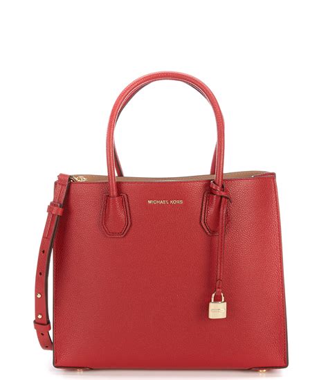 michael michael kors studio mercer large convertible tote|michael kors large mercer handbag.